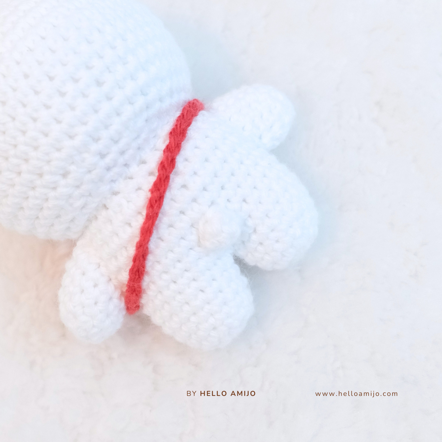 Snowy Bunny Amigurumi Crochet Pattern PDF