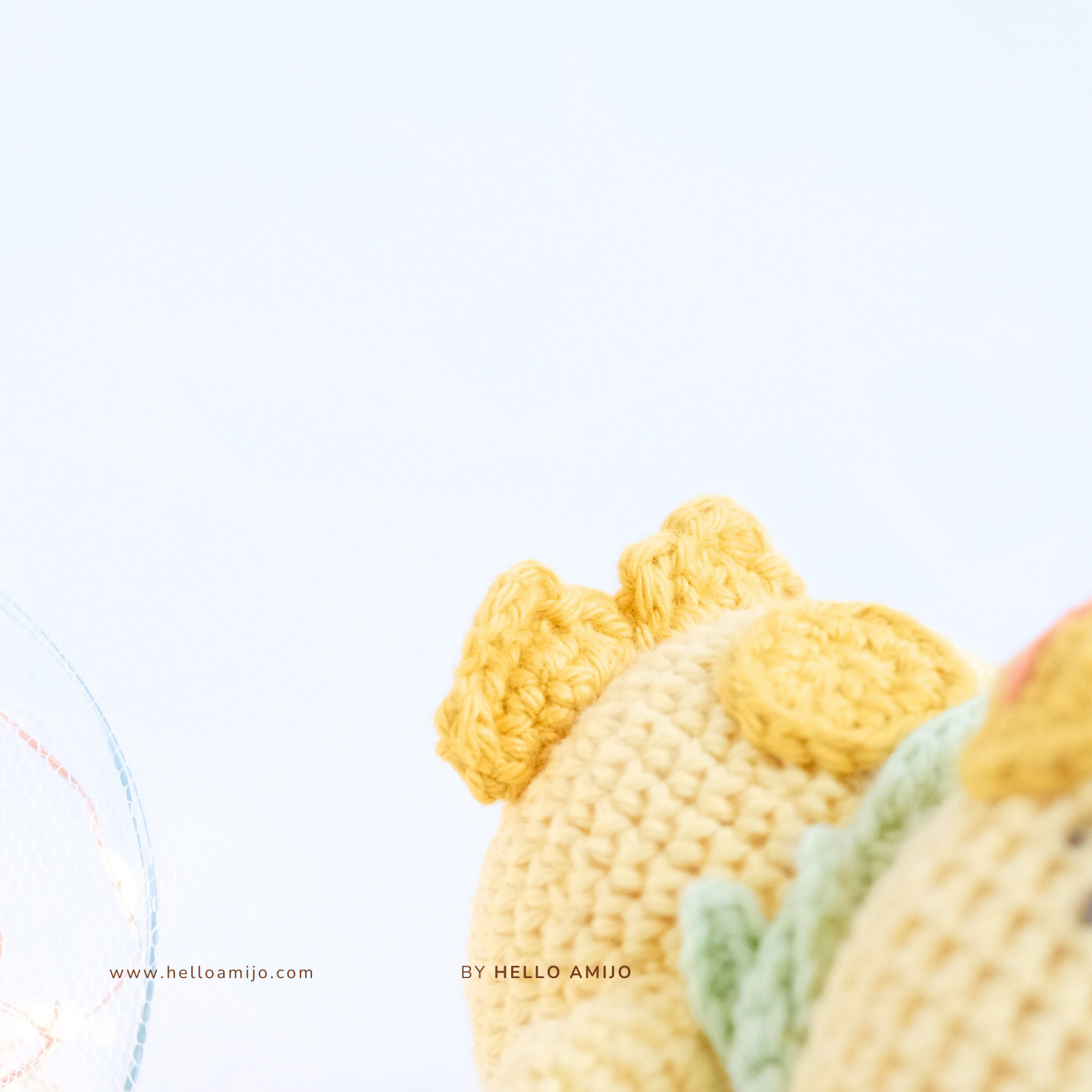 Girly Duck Amigurumi Crochet Pattern PDF