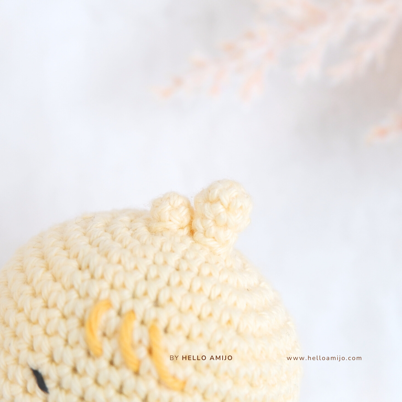 Yellow Chick Amigurumi Crochet Pattern PDF