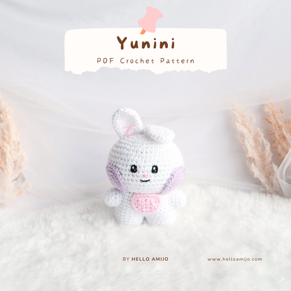 Baby Yunini Zeroni Amigurumi Crochet Pattern PDF