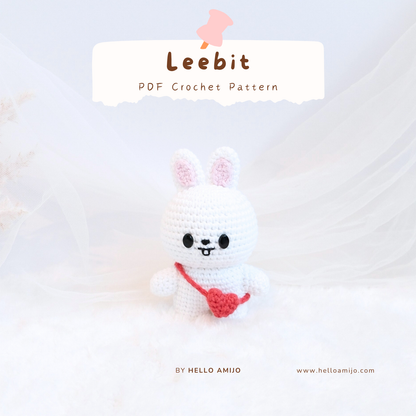 Baby Leebit SKZOO Amigurumi Crochet Pattern PDF