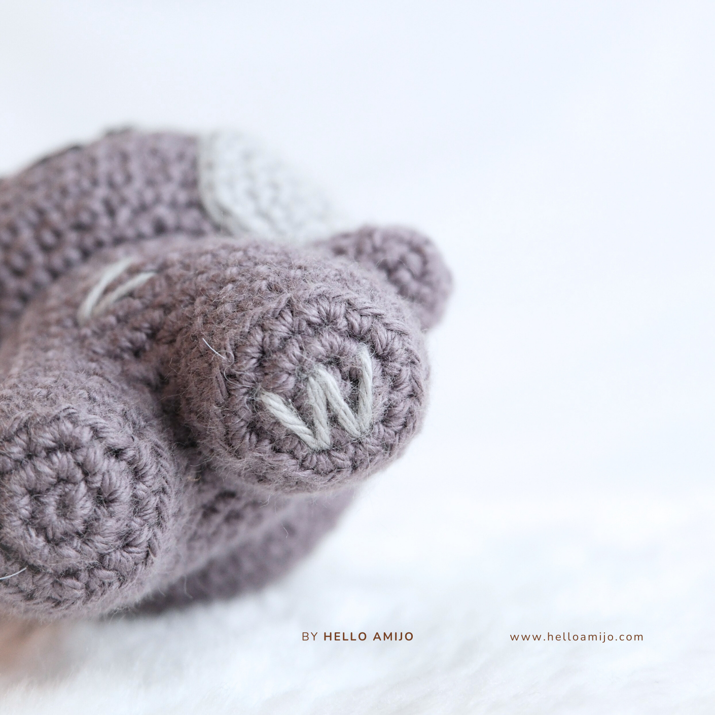 Baby Woongnini Zeroni Amigurumi Crochet Pattern PDF