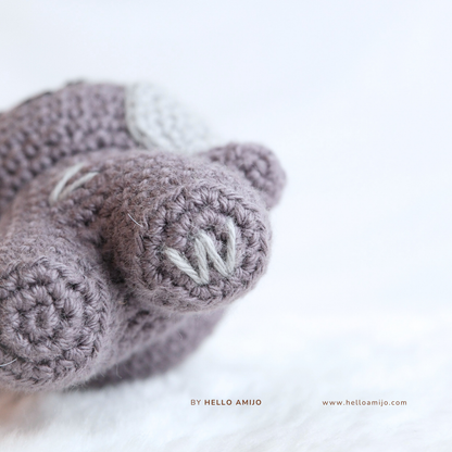 Baby Woongnini Zeroni Amigurumi Crochet Pattern PDF