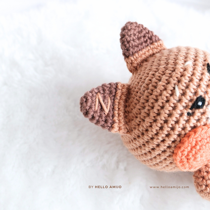 Baby Thewnini Zeroni Amigurumi Crochet Pattern PDF