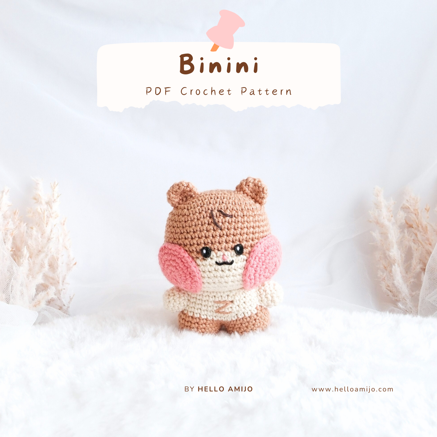 Baby Binini Zeroni Amigurumi Crochet Pattern PDF