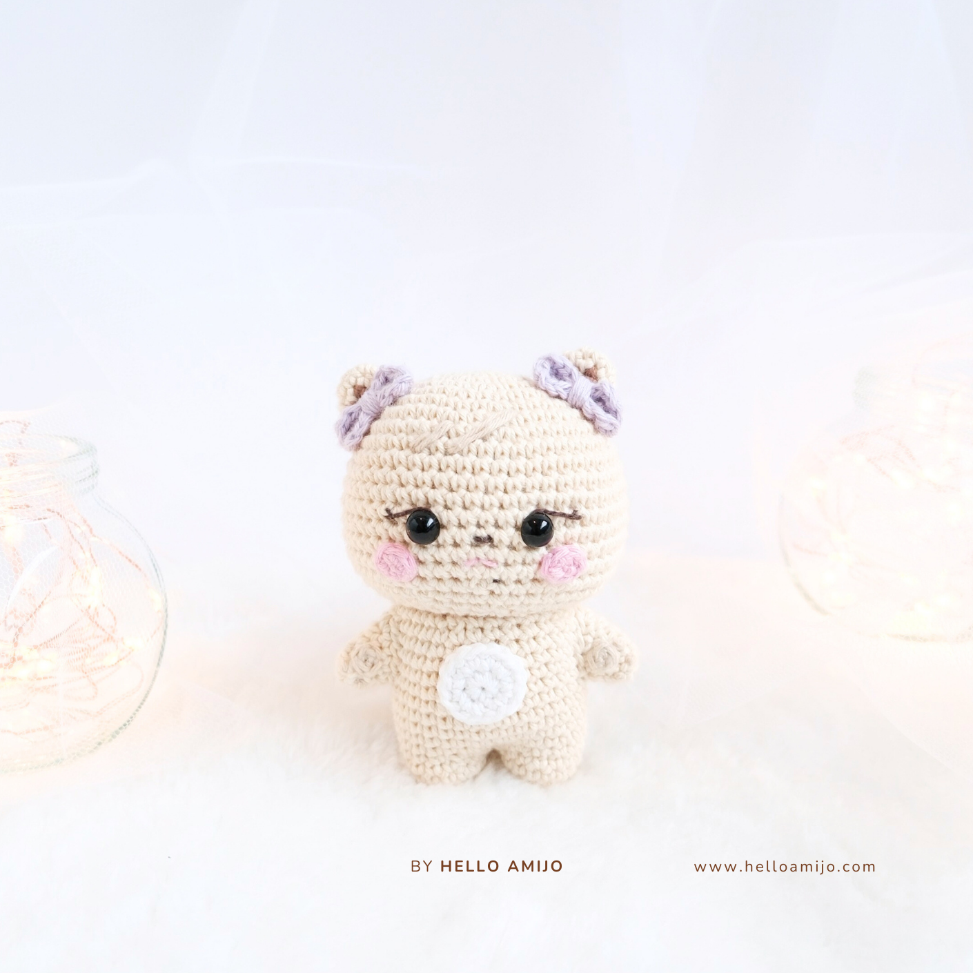 Softie Squirrel Amigurumi Crochet Pattern PDF