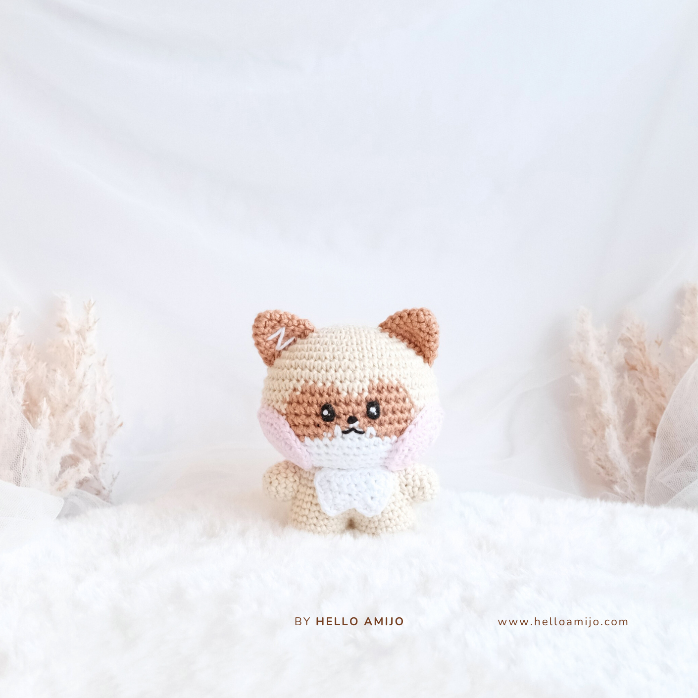 Chubby Racoon Amigurumi Crochet Pattern PDF