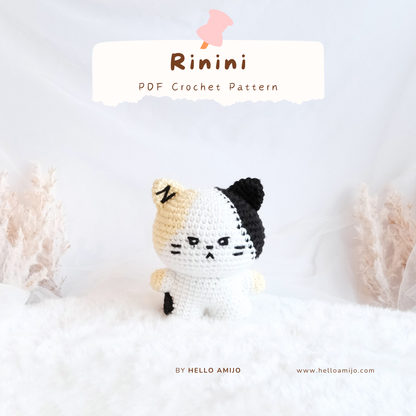 Baby Rinini Zeroni Amigurumi Crochet Pattern PDF