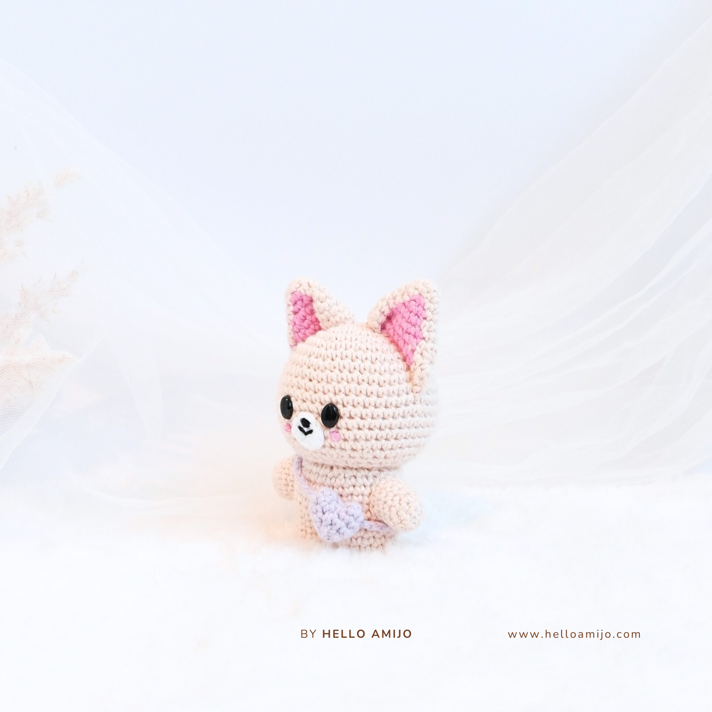 Baby Foxl.Ny SKZOO Amigurumi Crochet Pattern PDF