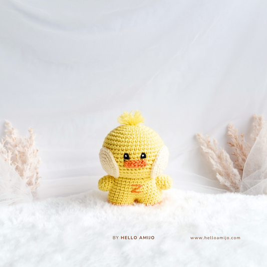 Chubby Duck Amigurumi Crochet Pattern PDF