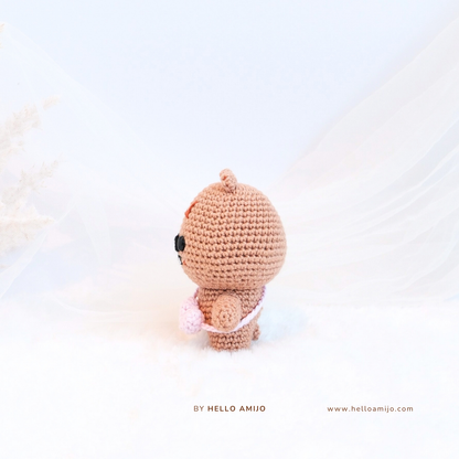 Baby Han Quokka SKZOO Amigurumi Crochet Pattern PDF