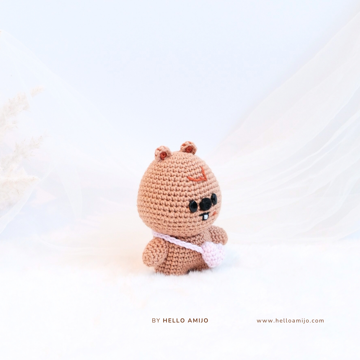 Baby Han Quokka SKZOO Amigurumi Crochet Pattern PDF