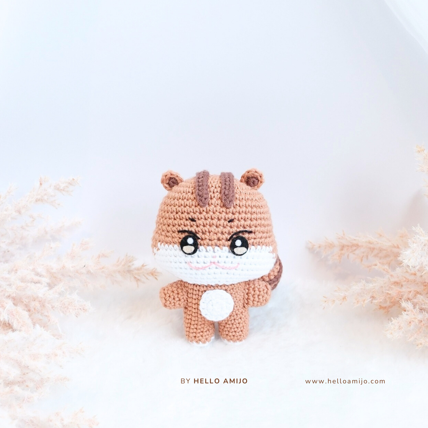 Squirrel Amigurumi Crochet Pattern PDF