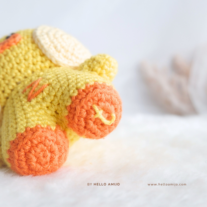 Baby Taenini Zeroni Amigurumi Crochet Pattern PDF