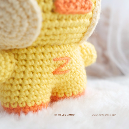 Baby Taenini Zeroni Amigurumi Crochet Pattern PDF