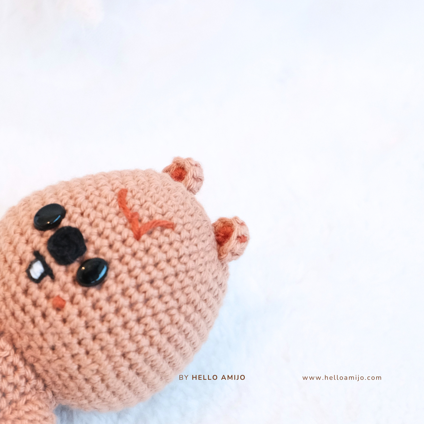 Baby Han Quokka SKZOO Amigurumi Crochet Pattern PDF